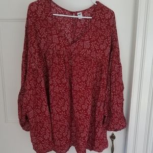 3/4 sleeve blouse